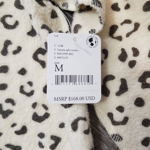 NWT Intimately Free People Rain Check Lounge Set Banana Split Sz M Leopa… - Picture 7 of 8